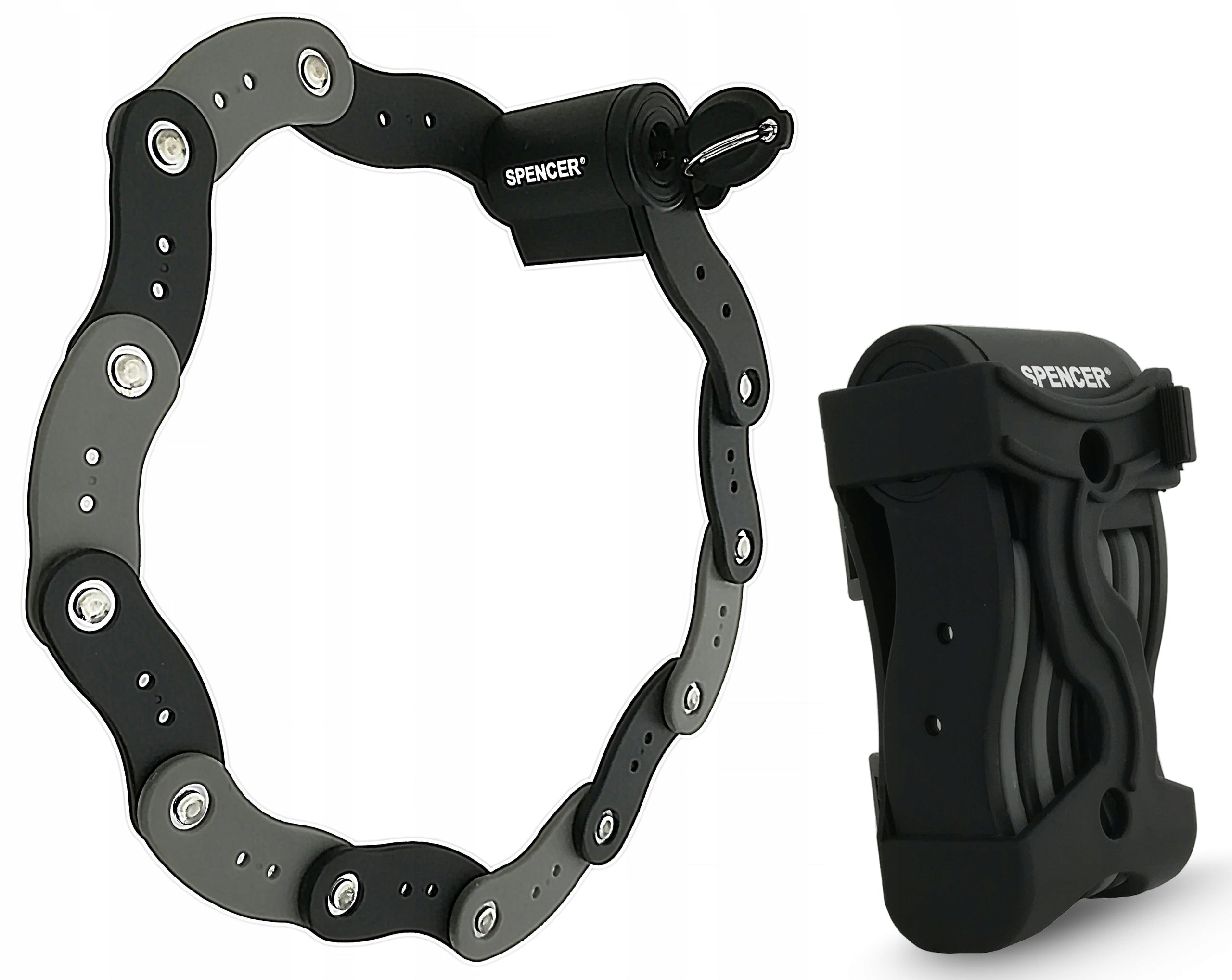 BICYCLE LOCK SECTIONAL CLOSURE FOLDING STRONG SECURITY 4/4