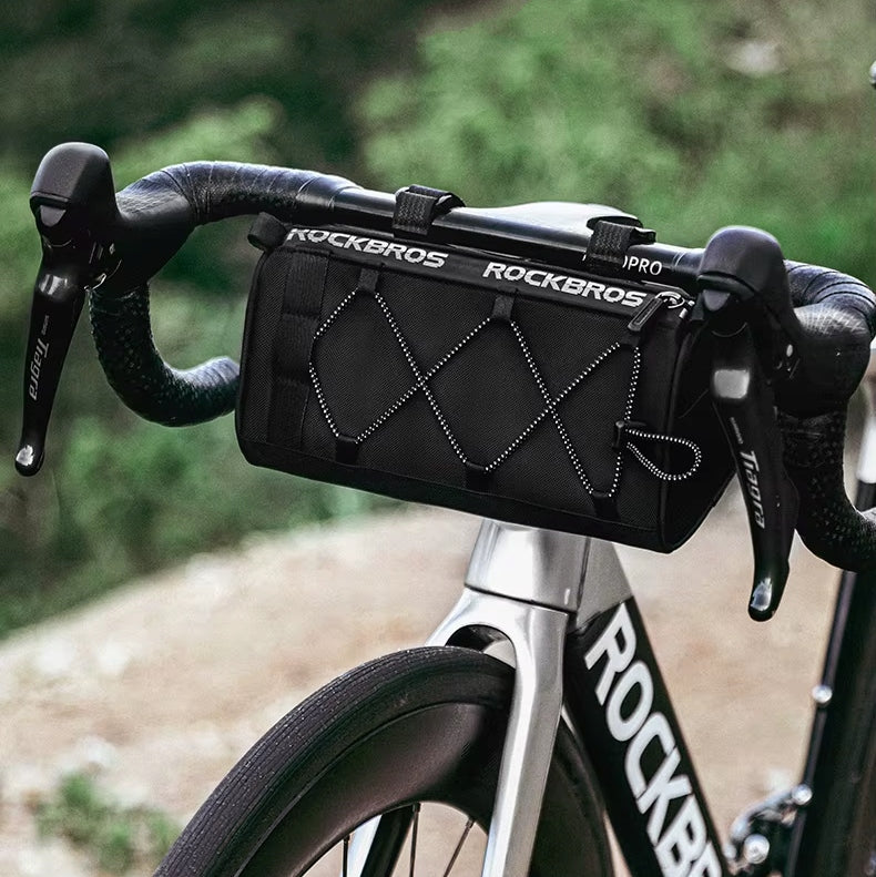 BICYCLE PANNIER BAG FOR BICYCLE HANDLEBAR NYLON ROOMY 1.5L Manufacturer code 30110030002_BLUE