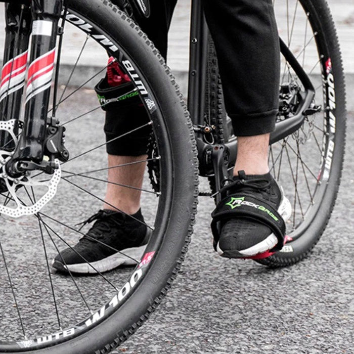 BICYCLE PEDAL STRAPS 2 PCS STRAPY FOOT TAPE VELCRO LIGHTWEIGHT BLACK Weight 54 g