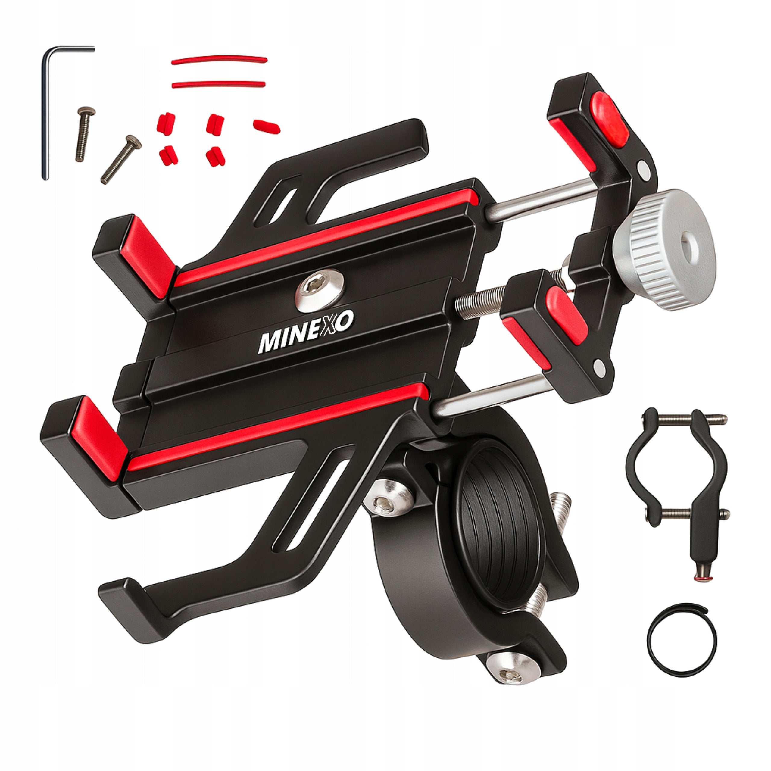 BICYCLE PHONE HOLDER ANTI SHOCK HANDLEBAR FOR SCOOTER MOTORCYCLE