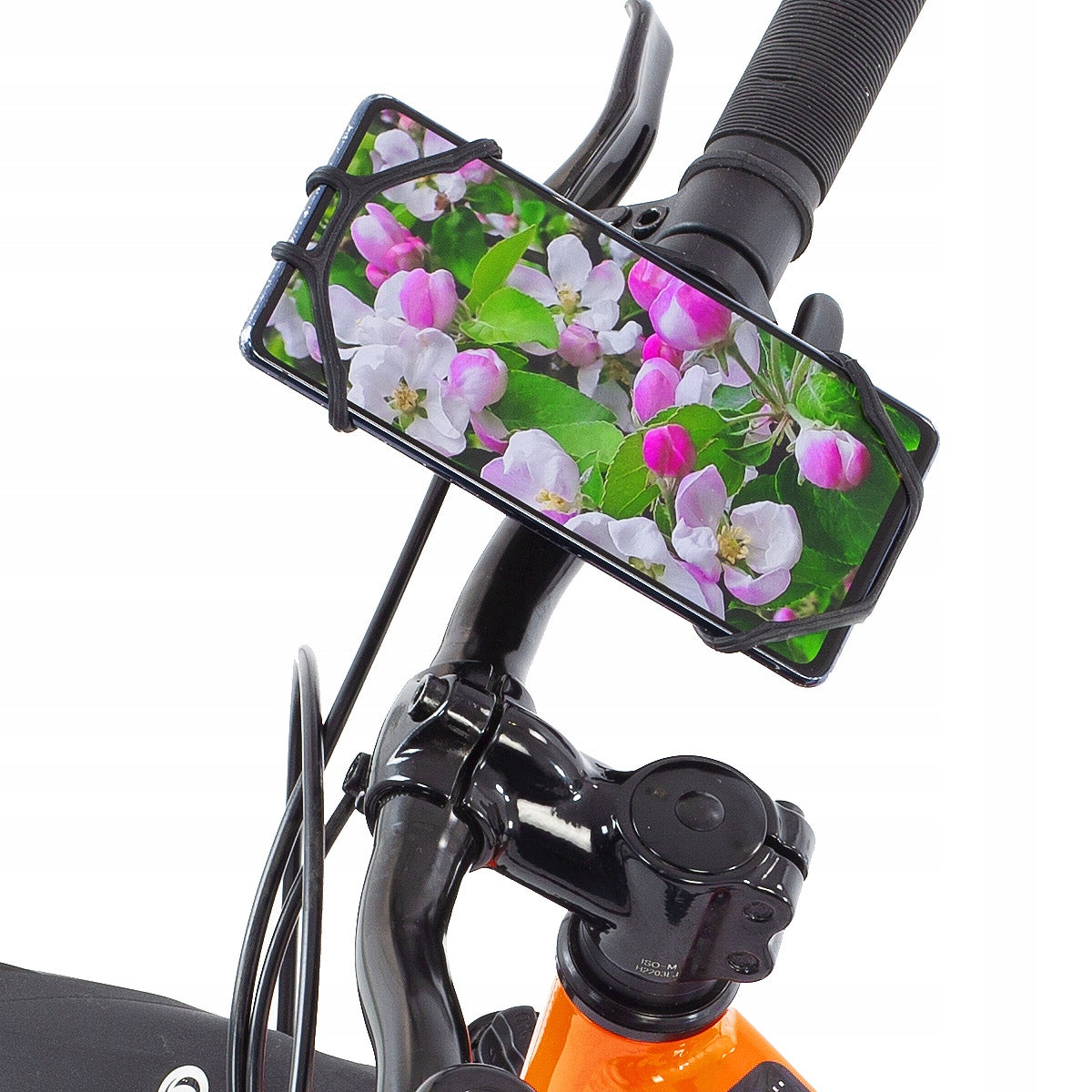 BICYCLE PHONE HOLDER BIKE HANDLEBAR SILICONE STRONG ADJUSTABLE