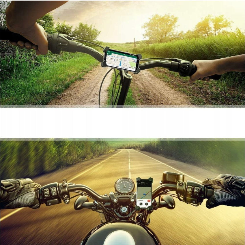 BICYCLE PHONE HOLDER BIKE MOTORCYCLE SCOOTER FOR HANDLEBAR STRONG Manufacturer code UCHWYT ROWEROWY NA TELEFON