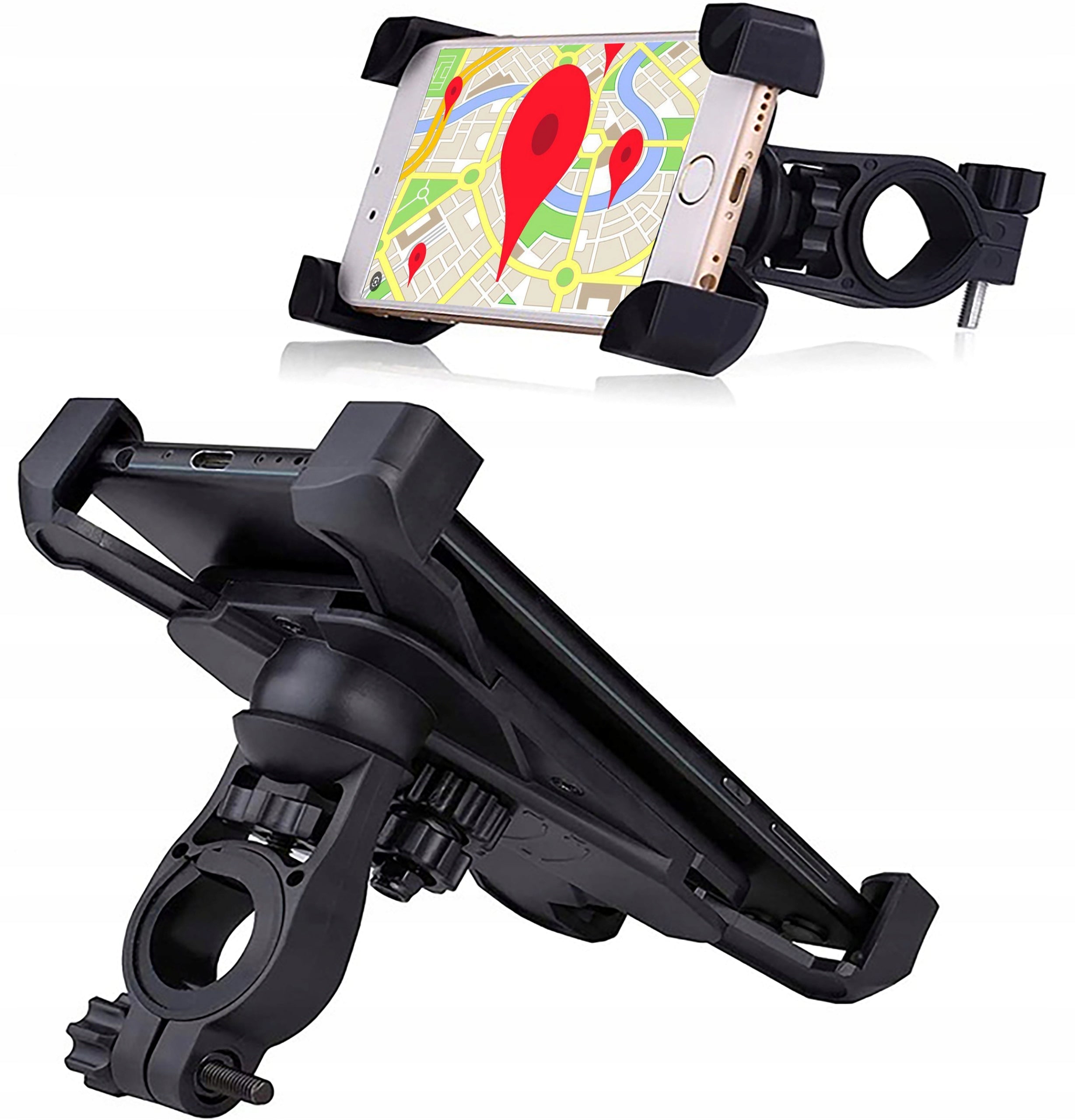 BICYCLE PHONE HOLDER BIKE MOTORCYCLE SCOOTER FOR HANDLEBAR STRONG