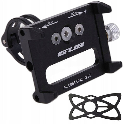 BICYCLE PHONE HOLDER FOR BICYCLE HANDLEBARS GUB 85 G-85 + RUBBER Packaging status original