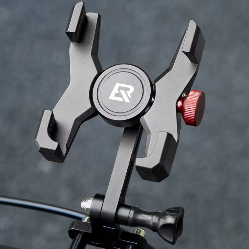 BICYCLE PHONE HOLDER FOR BRIDGE ALUMINUM PHONE MOUNT STURDY For mobile