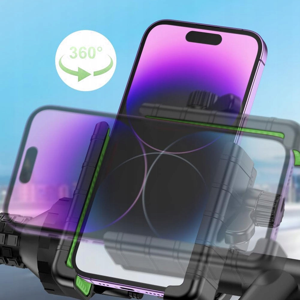 BICYCLE PHONE HOLDER FOR MOTORCYCLE BIKE SCOOTER STROLLER STRONG GPS EAN (GTIN) 5903933556888