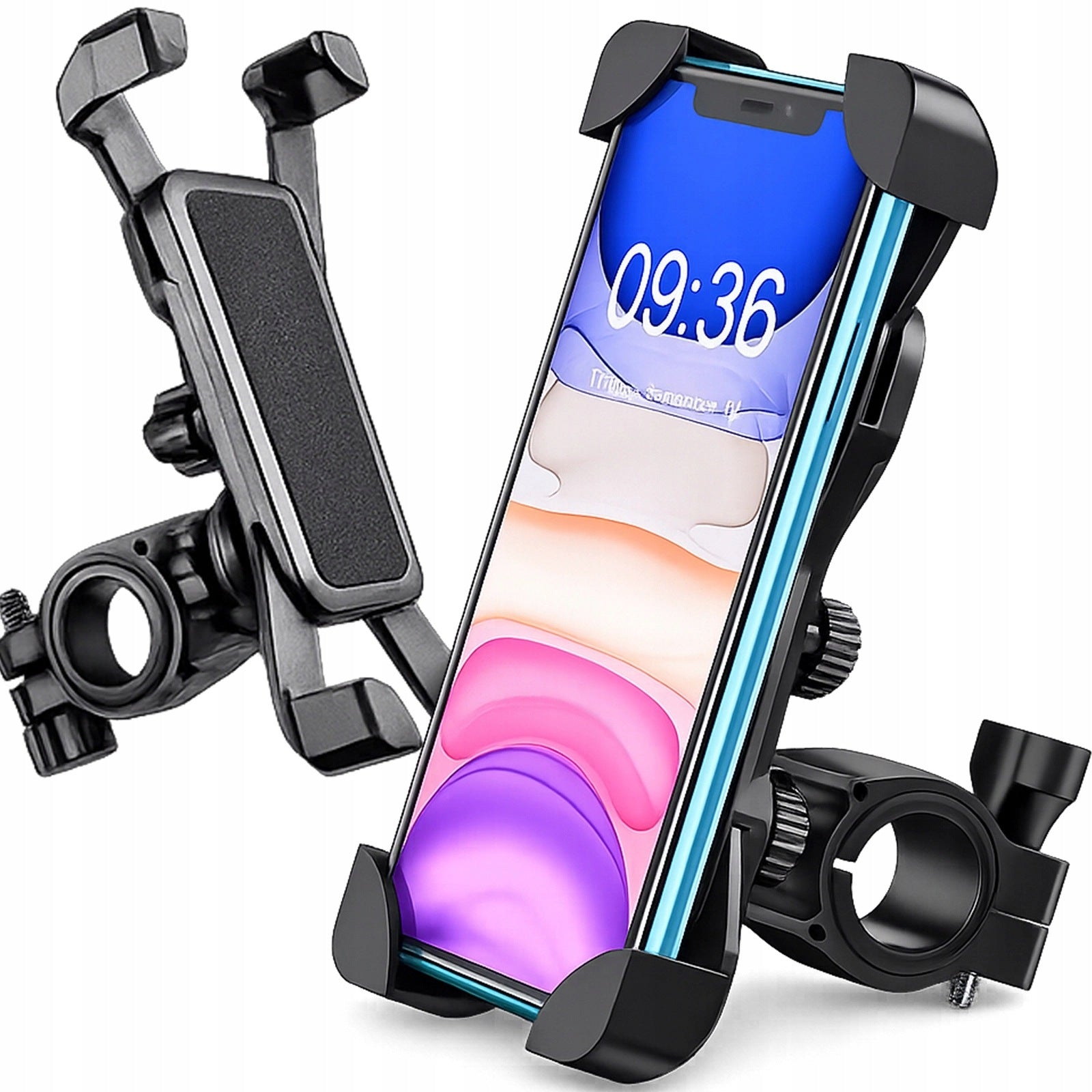 BICYCLE PHONE HOLDER FOR SCOOTER HANDLEBAR PHONE STRONG