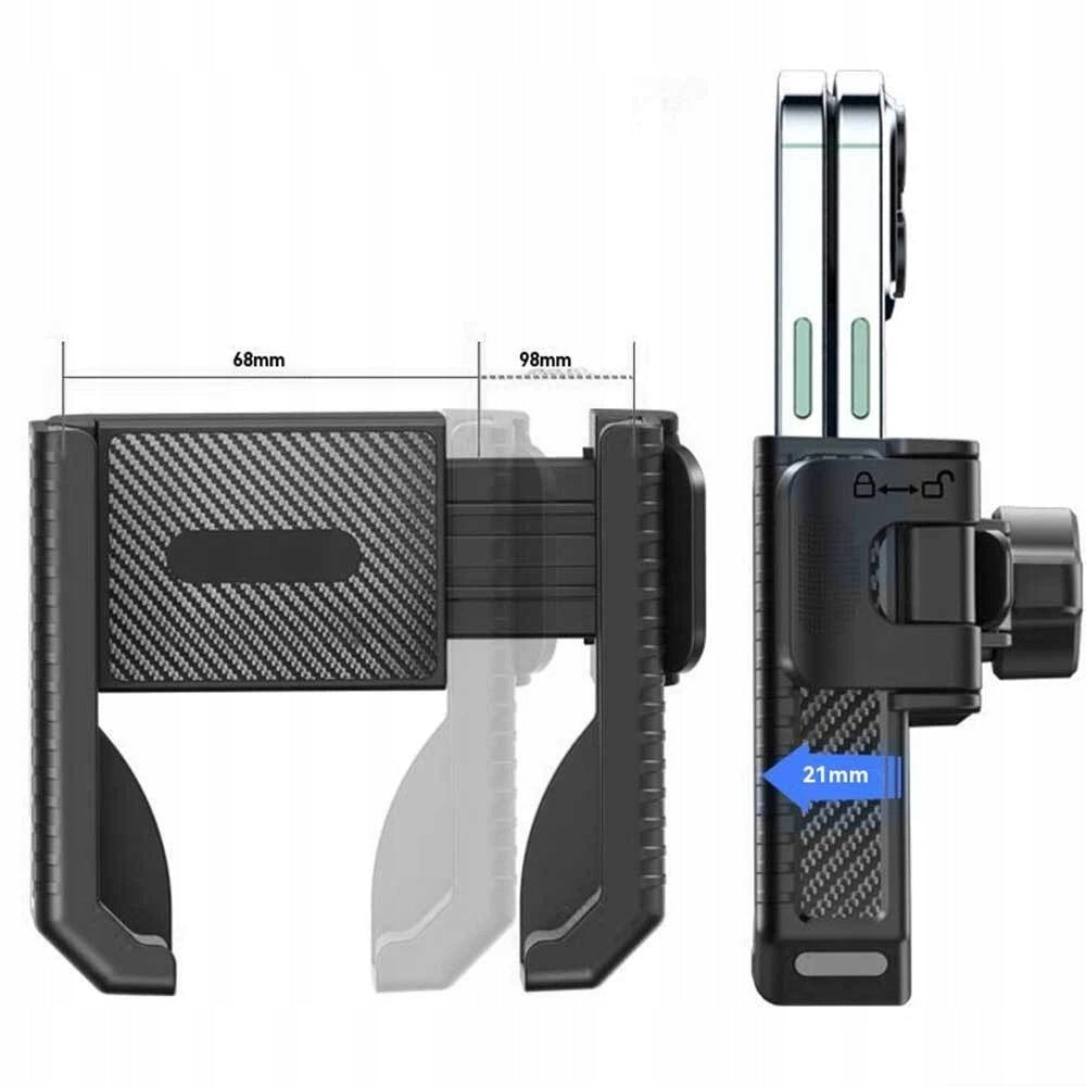 BICYCLE PHONE HOLDER HANDLEBAR FOR BIKE ALUMINUM STRONG Brand no brand