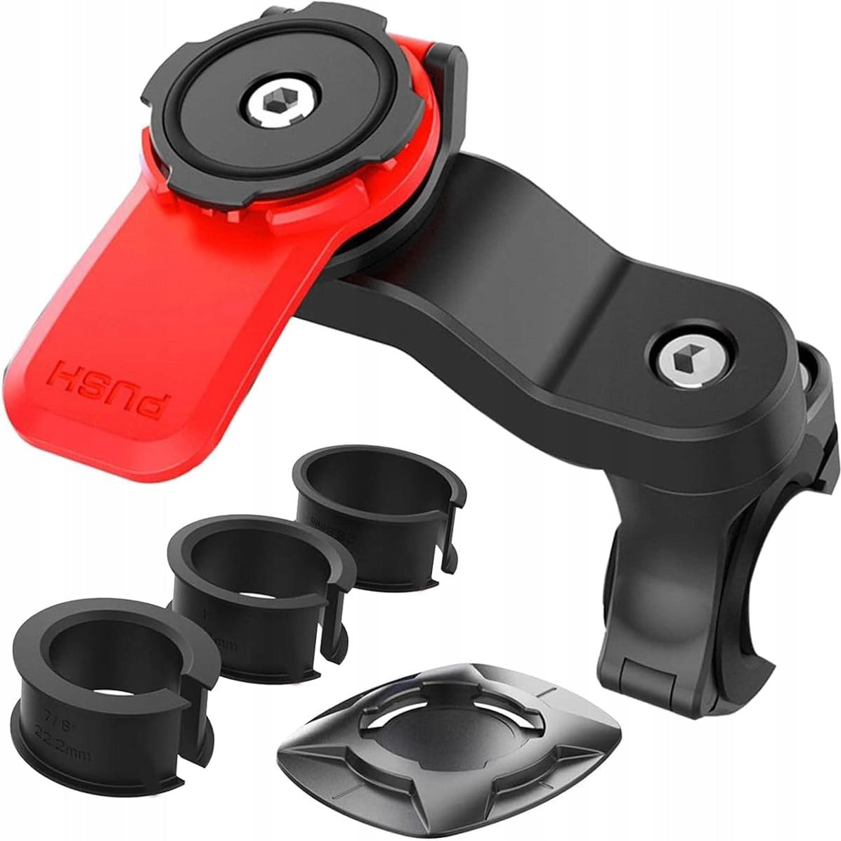 BICYCLE PHONE HOLDER HANDLEBAR MOUNT MOTOR QUAD GEAR LOCK MTB Manufacturer code TLD-143A-RED