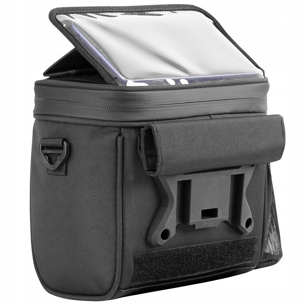 BICYCLE PHONE HOLDER HANDLEBAR POUCH BICYCLE SCOOTER WATERPROOF Manufacturer code SASZETKA NA ROWER VIBIKE