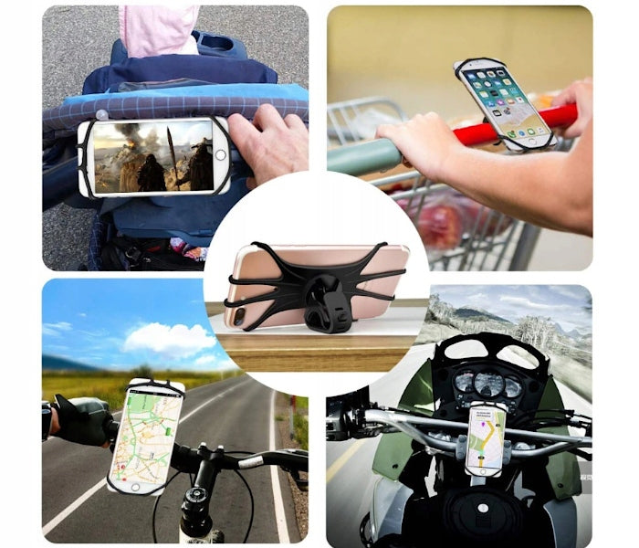 BICYCLE PHONE HOLDER SILICONE HANDLEBAR EAN (GTIN) 4894973177083