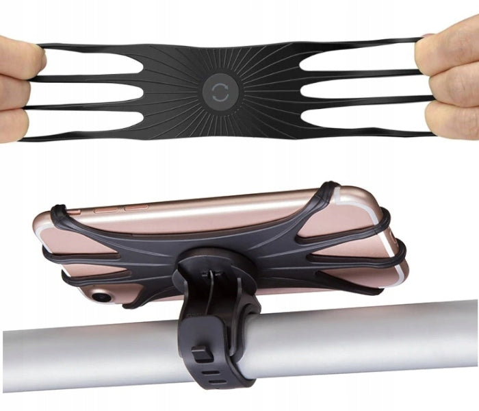BICYCLE PHONE HOLDER SILICONE HANDLEBAR For multipurpose