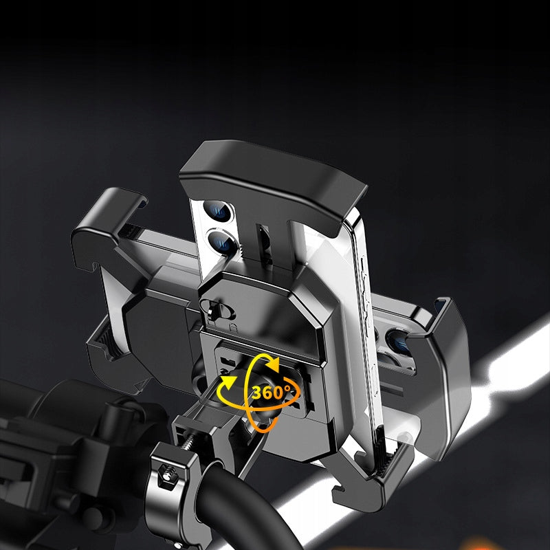 BICYCLE PHONE HOLDER for motorcycle handlebar 360° shockproof Manufacturer code uchwyt rowerowy na telefon