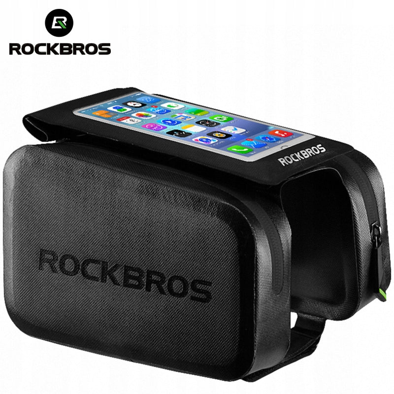 BICYCLE POUCH BAG FOR BICYCLE FRAME BRIDGE BICYCLE HOLDER FOR PHONE Packaging status original