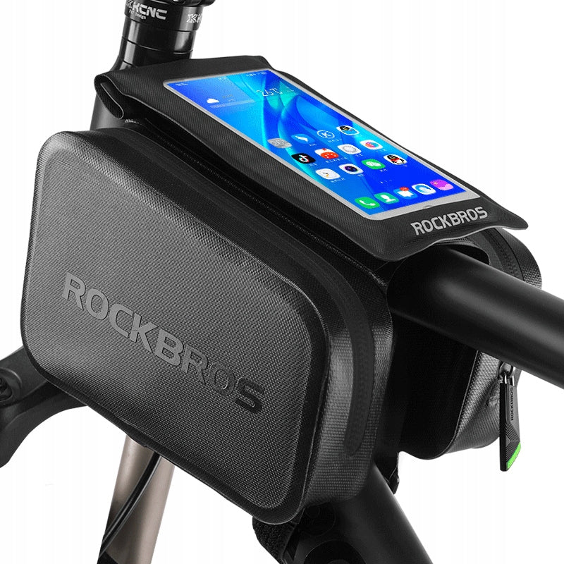 BICYCLE POUCH BAG FOR BICYCLE FRAME BRIDGE BICYCLE HOLDER FOR PHONE