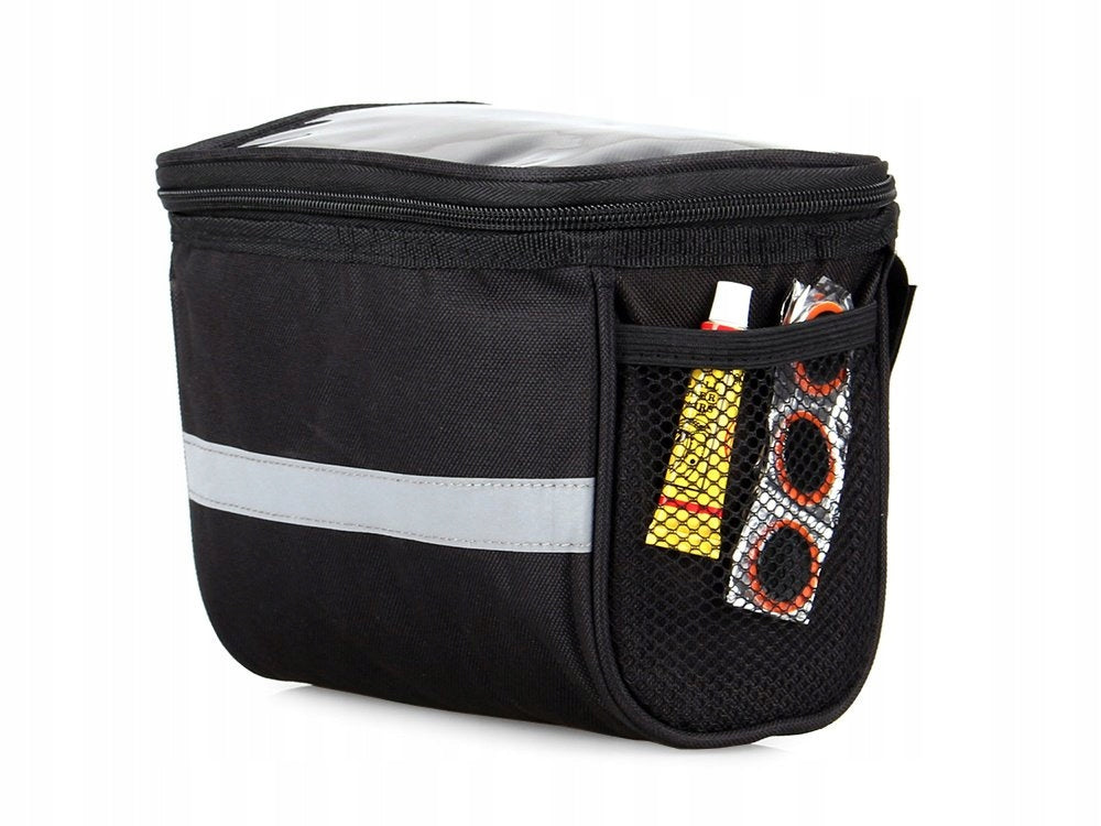 BICYCLE POUCH BAG FOR HANDLEBAR WATER-RESISTANT CASE FOR PHONE WALLET Brand Przydasie.pl