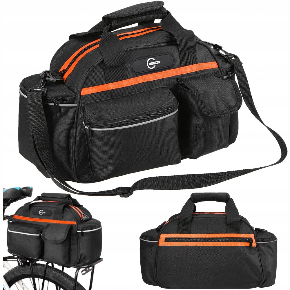 BICYCLE POUCH BAG FOR SHOULDER RACK ROOMY