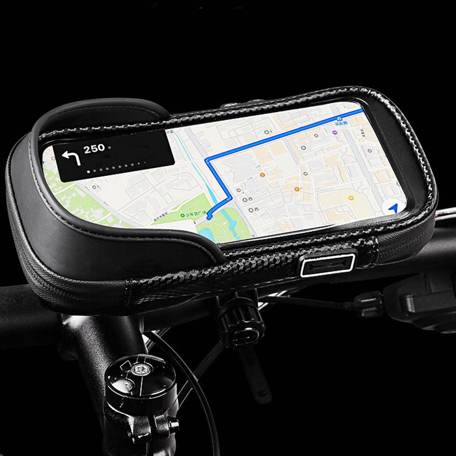 BICYCLE POUCH BAG HOLDER CASE PHONE CASE TOUCH COVER TOUCH Capacity 0.8 l