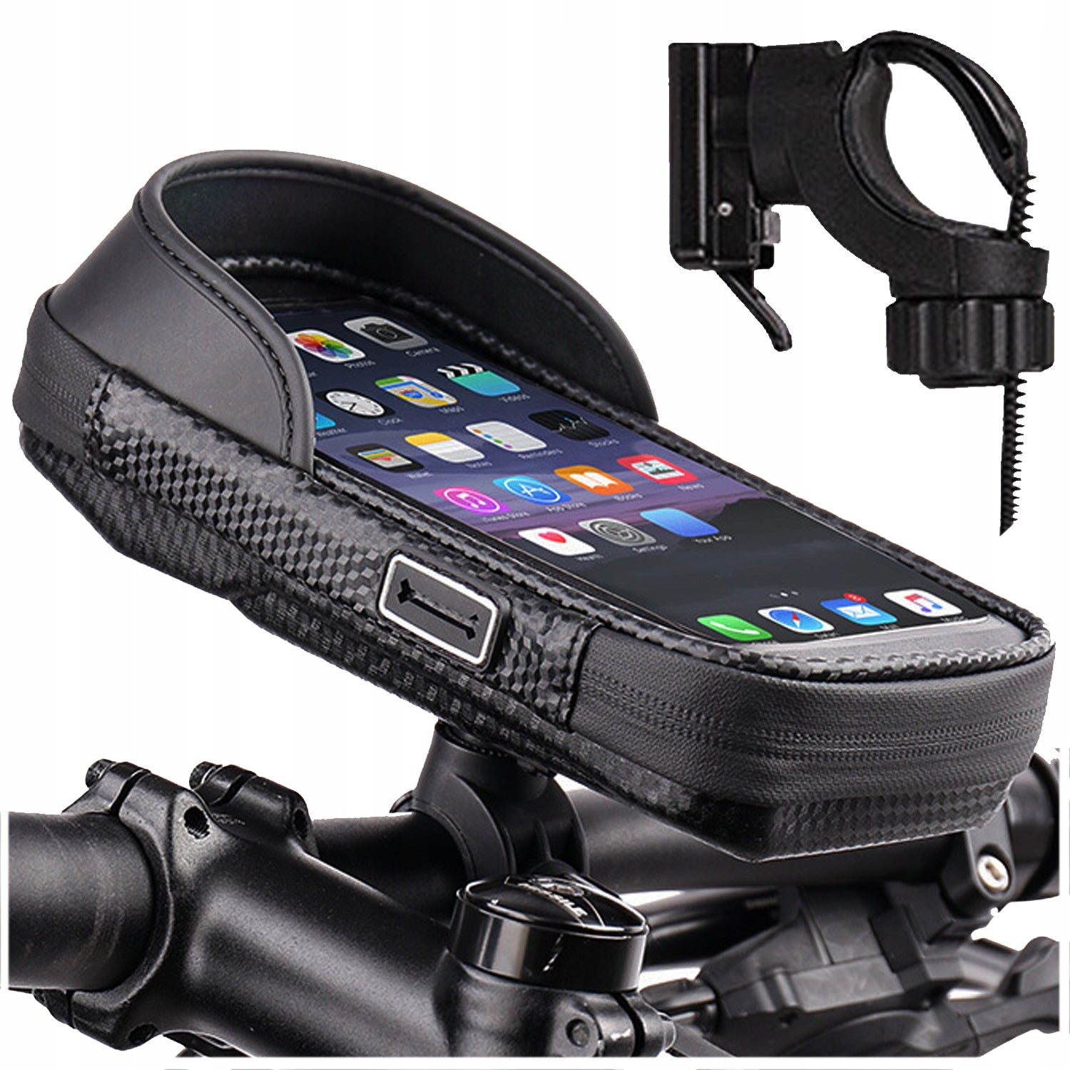 BICYCLE POUCH BAG HOLDER CASE PHONE CASE TOUCH COVER TOUCH
