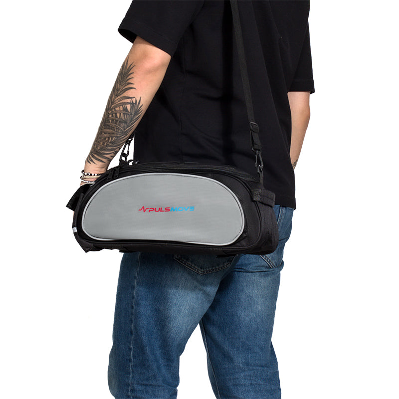 BICYCLE POUCH BICYCLE BAG FOR TRUNK PULSMOVE CAPACITY: 9L Model PULSMOVE Torba rowerowa na bagażnik