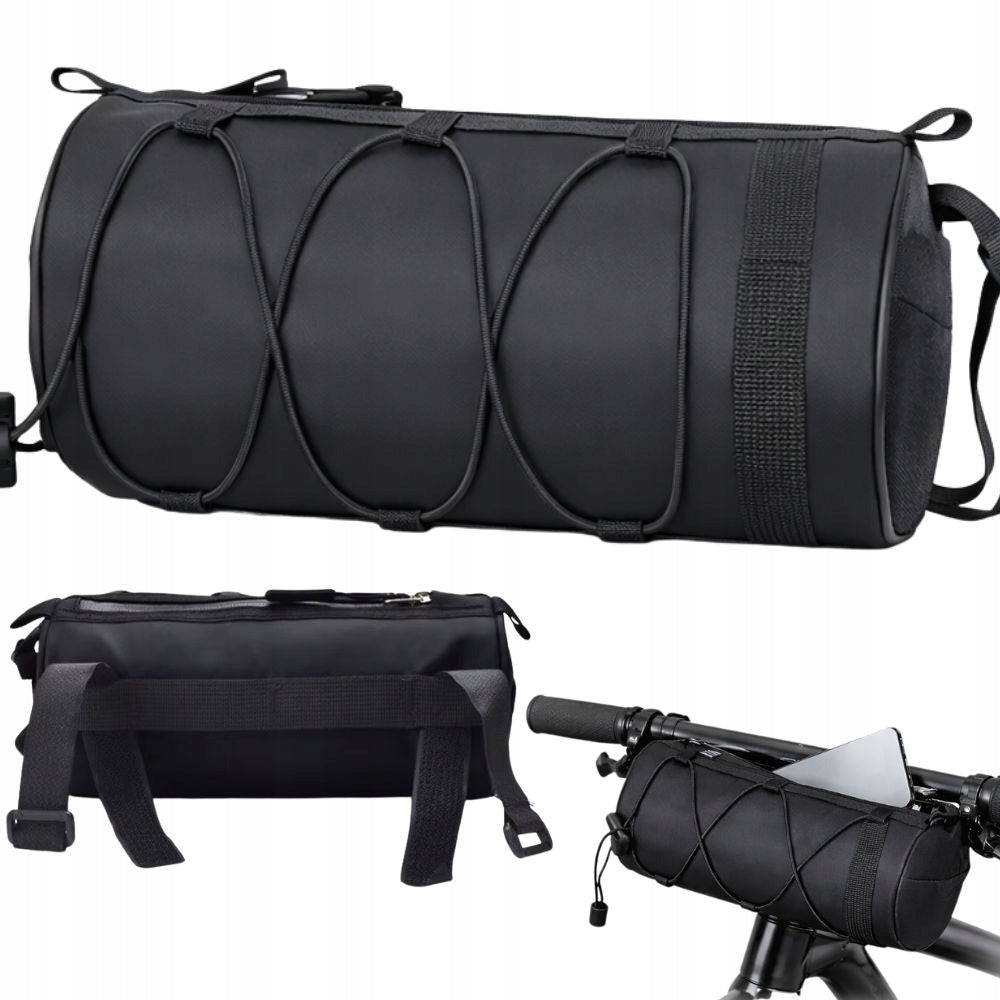 BICYCLE POUCH BICYCLE HANDLEBAR BAG 3l WATERPROOF + SHOULDER STRAP