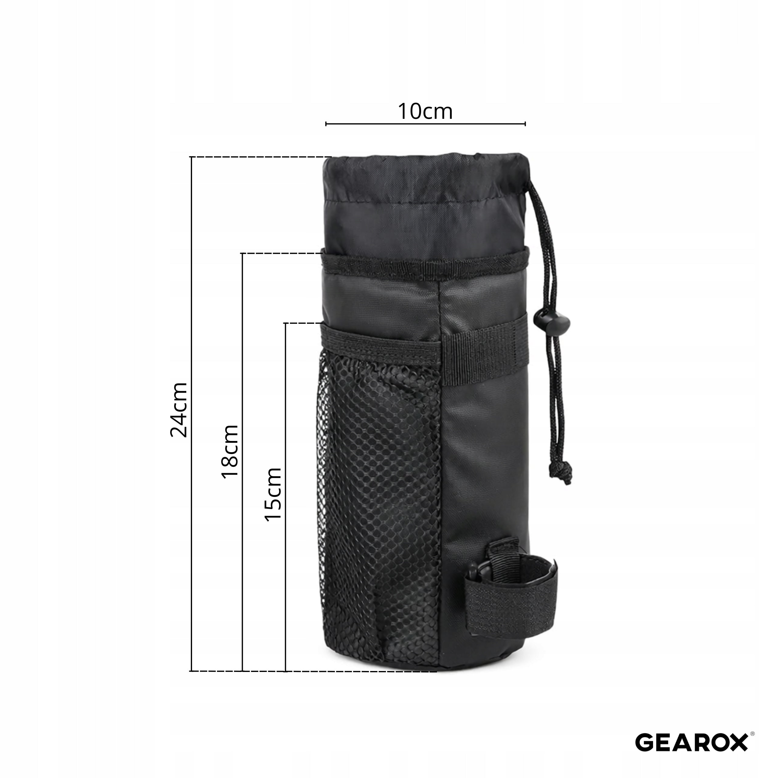 BICYCLE POUCH BOTTLE BAG WATER BOTTLE FRONT THERMAL HOLDER COVER Brand Gearox