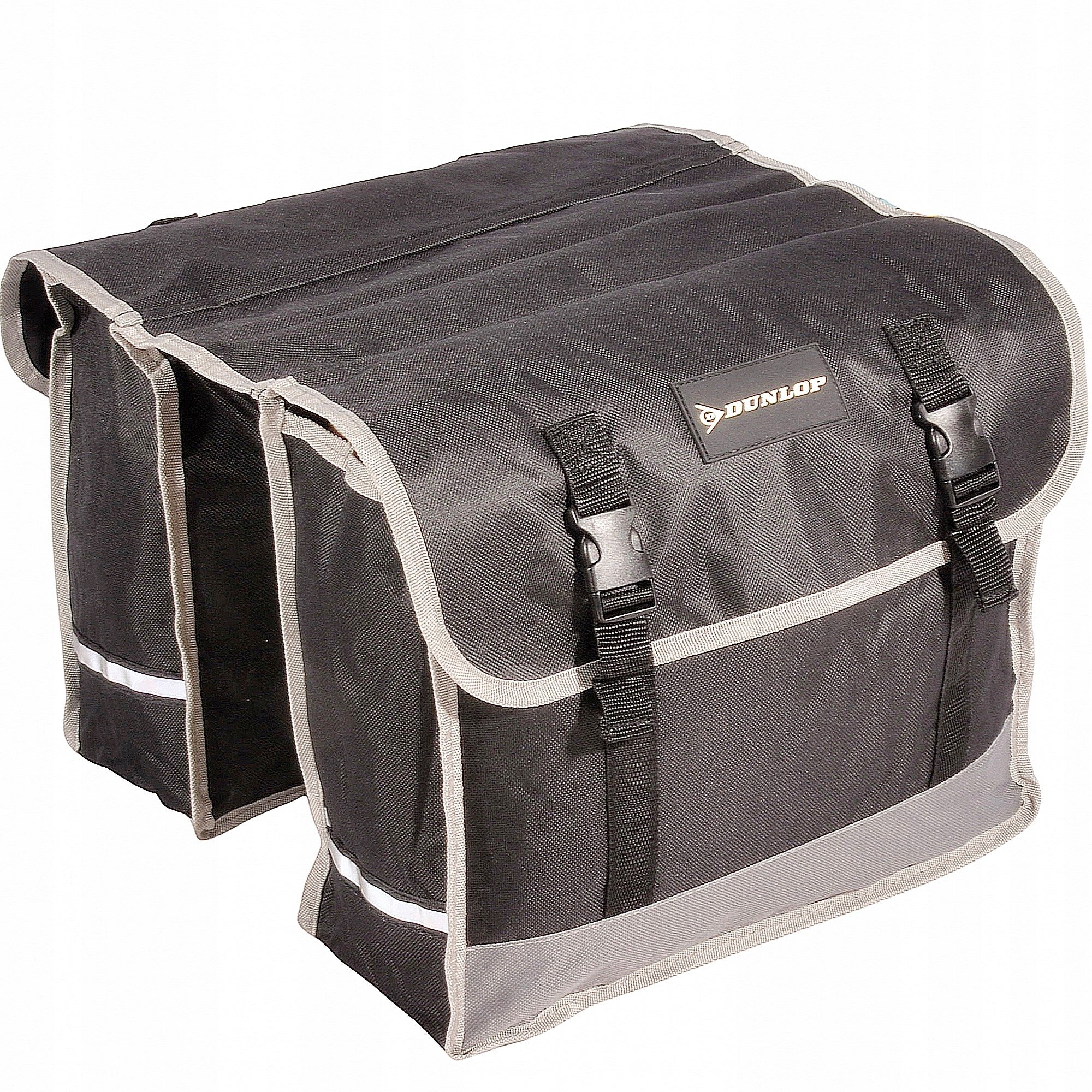 BICYCLE POUCH DOUBLE REAR FOR RACK BICYCLE BAG 26L DUNLOP