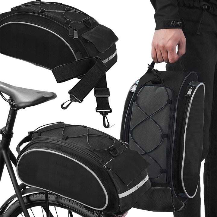 BICYCLE POUCH FOR BICYCLE RACK CAPACIOUS BICYCLE BAG