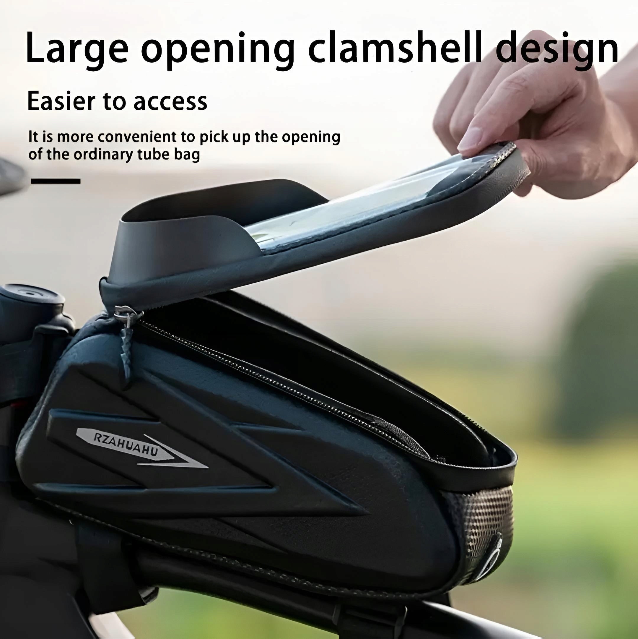 BICYCLE POUCH FOR BIKE RACK BAG BICYCLE HOLDER PHONE HANDLEBARS Customs tariff code 39269097