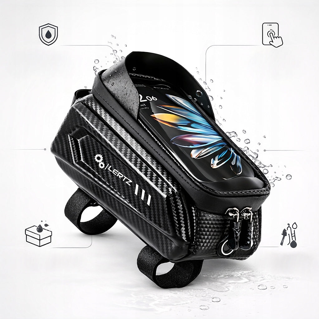 BICYCLE POUCH FOR BIKE RACK BAG BICYCLE HOLDER PHONE HANDLEBARS Packaging status original