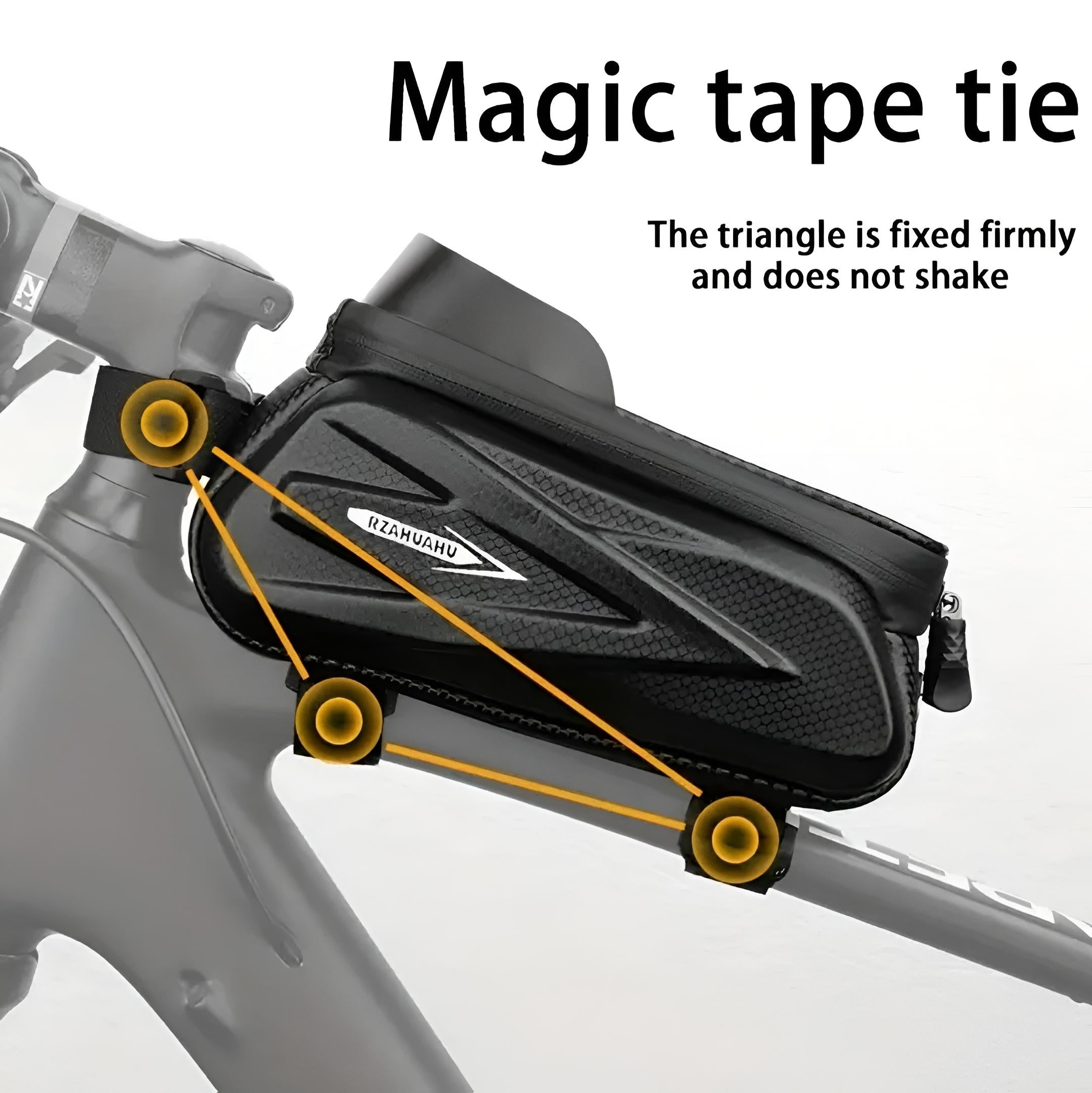 BICYCLE POUCH FOR BIKE RACK BAG BICYCLE HOLDER PHONE HANDLEBARS Product weight with unit packaging 0.75 kg
