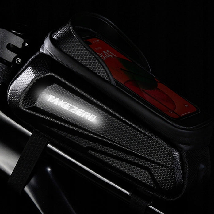 BICYCLE POUCH FOR FRAME PHONE WATERPROOF 1,5L HOLDER CASE POUCH BAG Weight 210 g