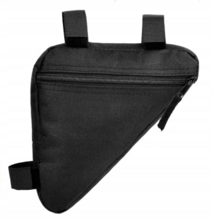 BICYCLE POUCH FOR FRAME TRAVEL BIKE BAG POUCH ROOMY BLACK Color black