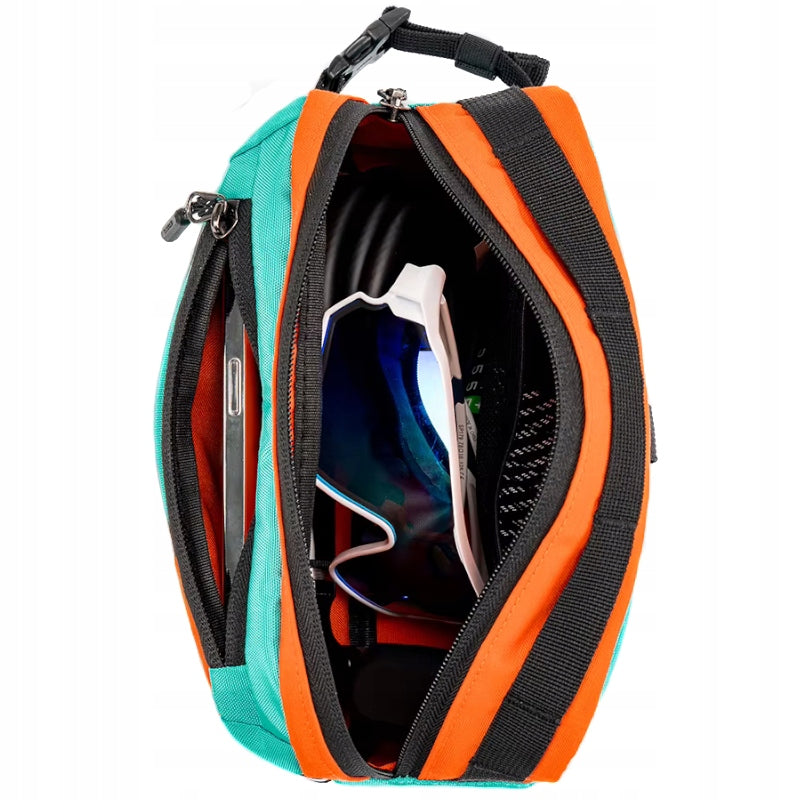BICYCLE POUCH FOR HANDLEBAR BICYCLE BAG WITH BELT ROOMY 2,5L SACHET EAN (GTIN) 0615402816908