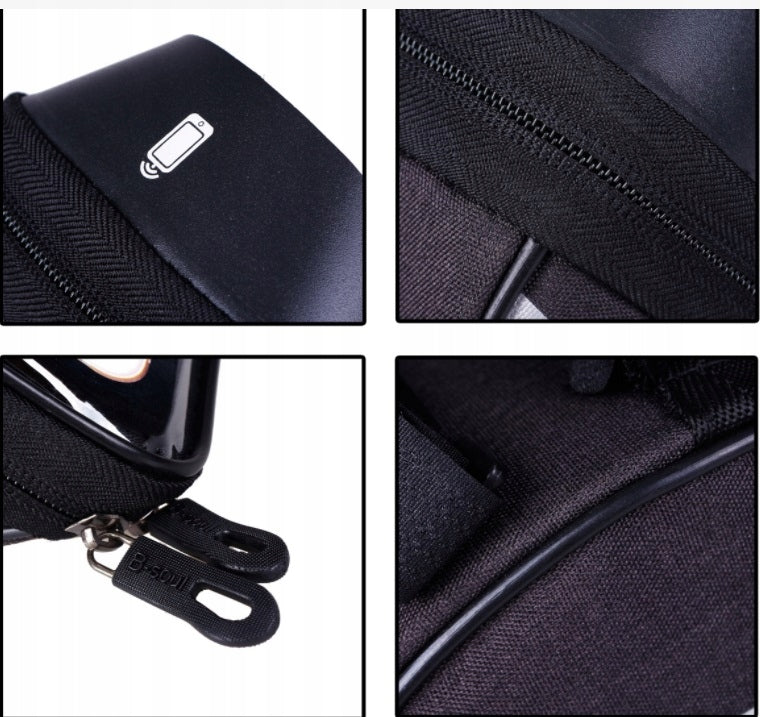 BICYCLE POUCH FOR HANDLEBARS WATERPROOF BAG FOR PHONE BLACK MONTESSA Kind universal