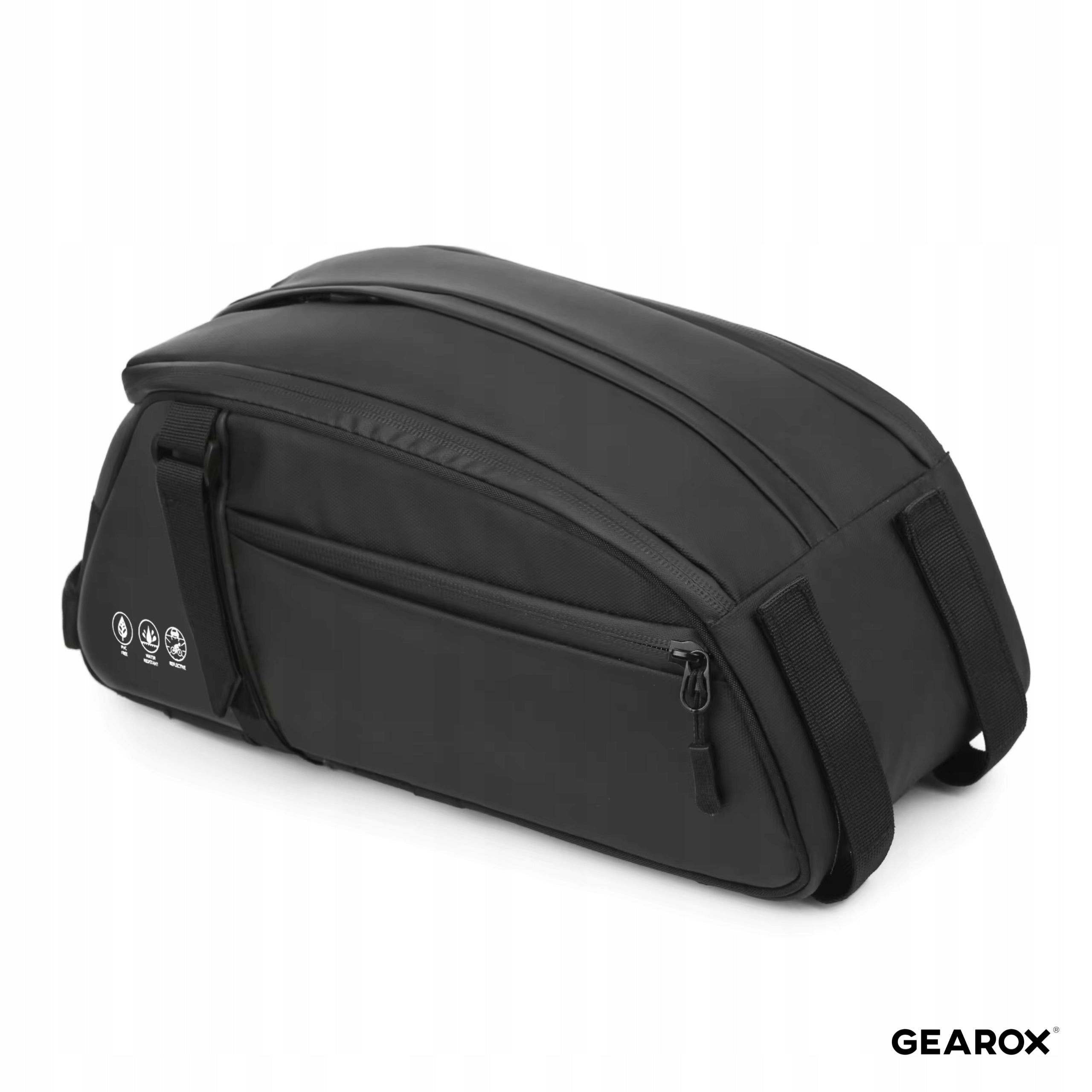 BICYCLE POUCH FOR LUGGAGE COMPARTMENT WATERPROOF REAR ROOMY BAG BACKPACK 2IN1 8L Capacity 8 l