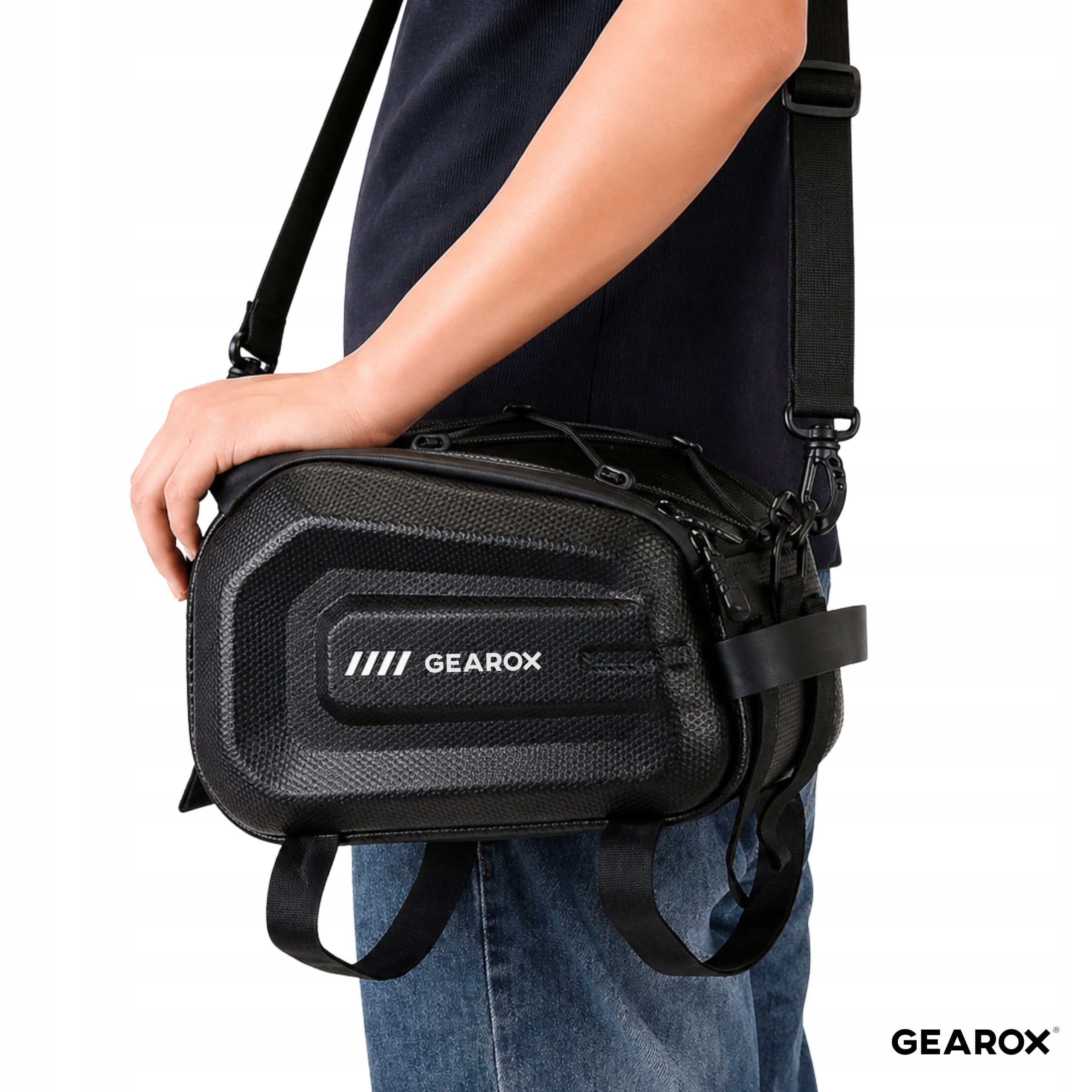BICYCLE POUCH FOR RACK BIKE MOTOR BAG WATERPROOF CASE GEAROX 4L Brand Gearox