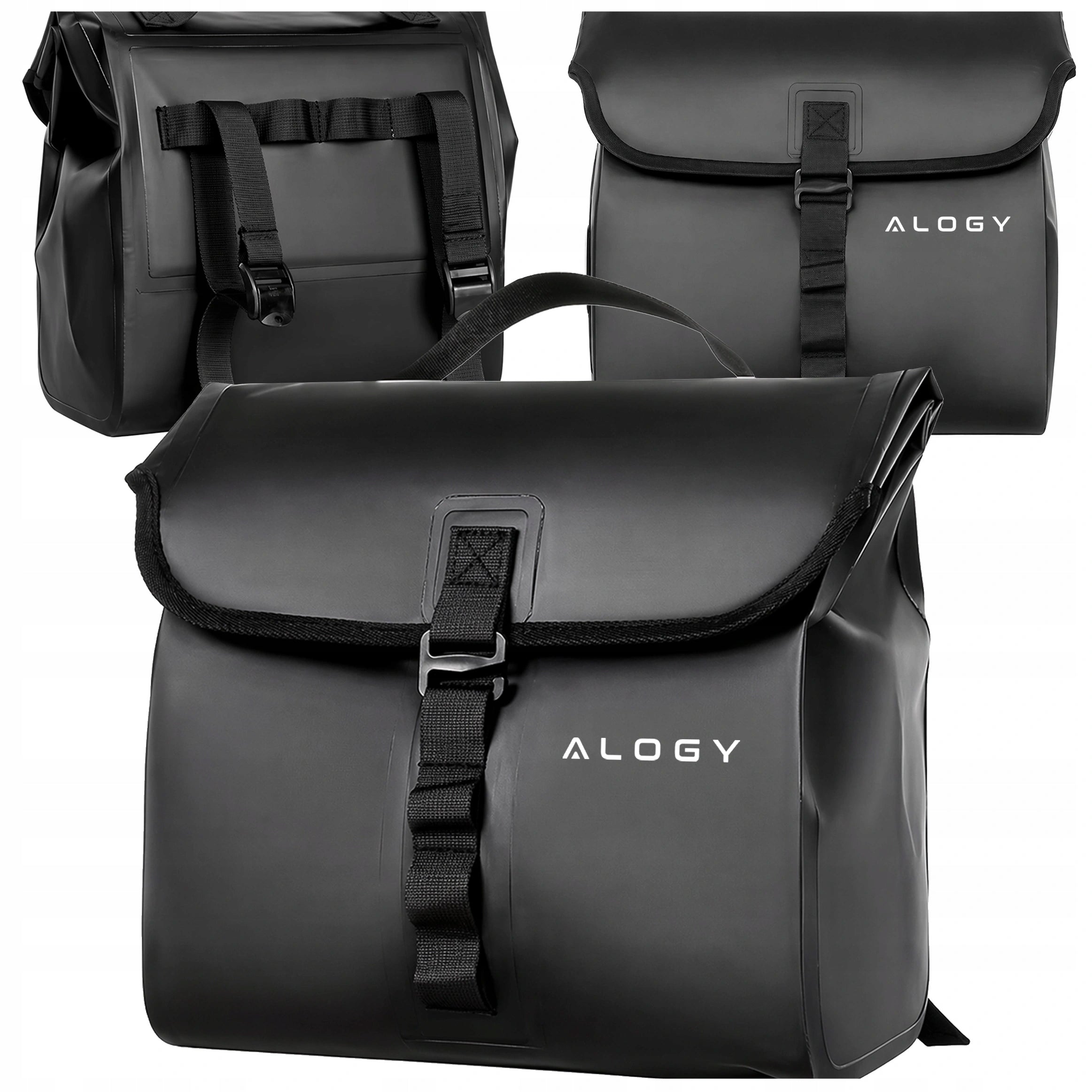 BICYCLE POUCH FOR RACK HANDLEBAR FRAME LARGE ROOMY BICYCLE BAG 10L Dominant material other
