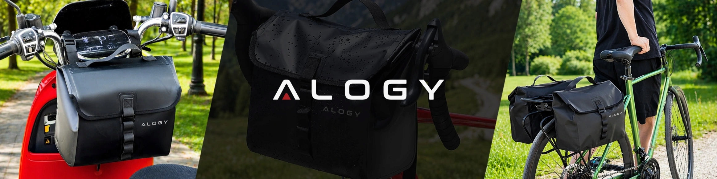 BICYCLE POUCH FOR RACK HANDLEBAR FRAME LARGE ROOMY BICYCLE BAG 10L Packaging status original