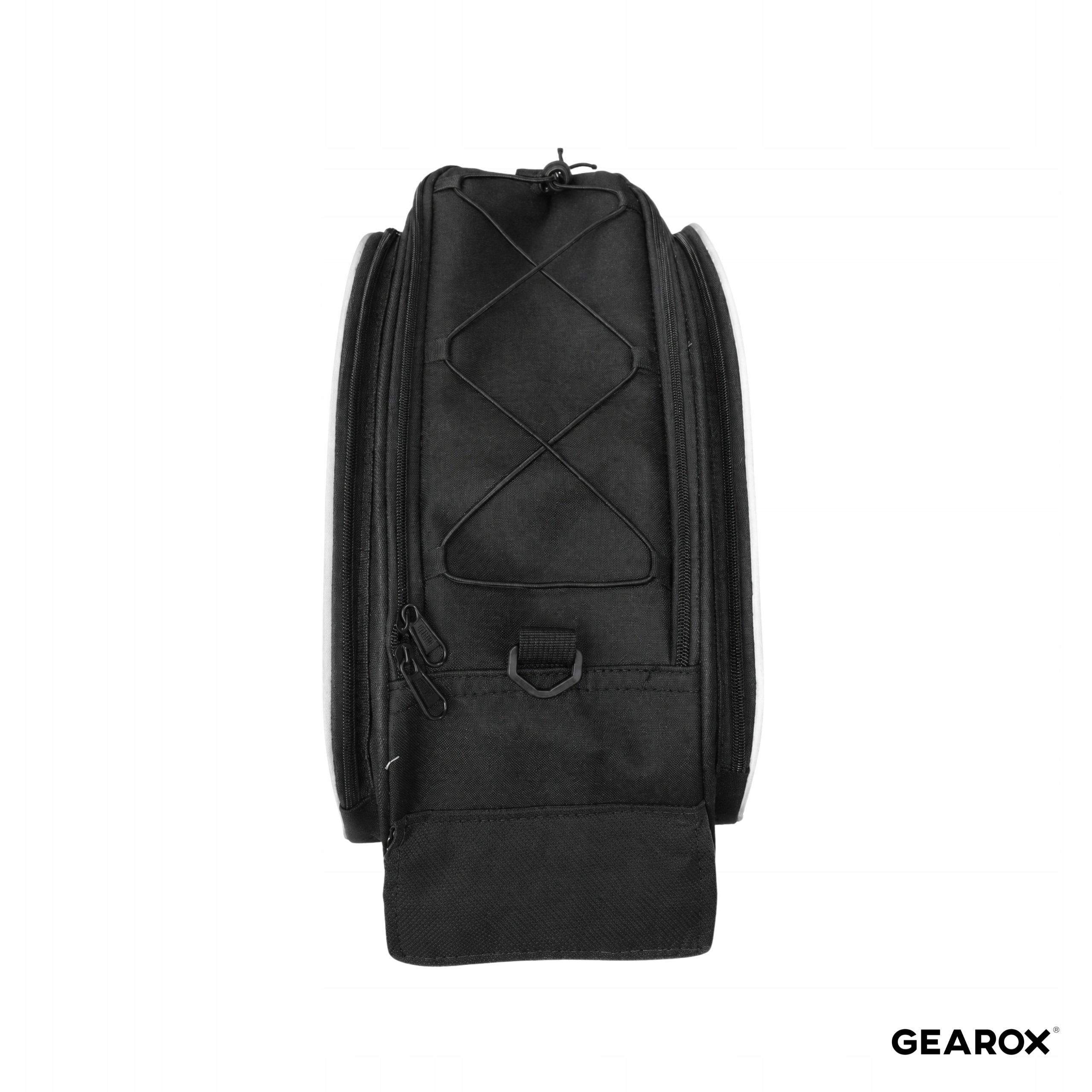 BICYCLE POUCH FOR TRUNK ROOMY REAR BIKE TRUNK LARGE BAG BLACK Manufacturer code Gearox SAKWA TORBA ROWEROWA NA BAGAŻNIK