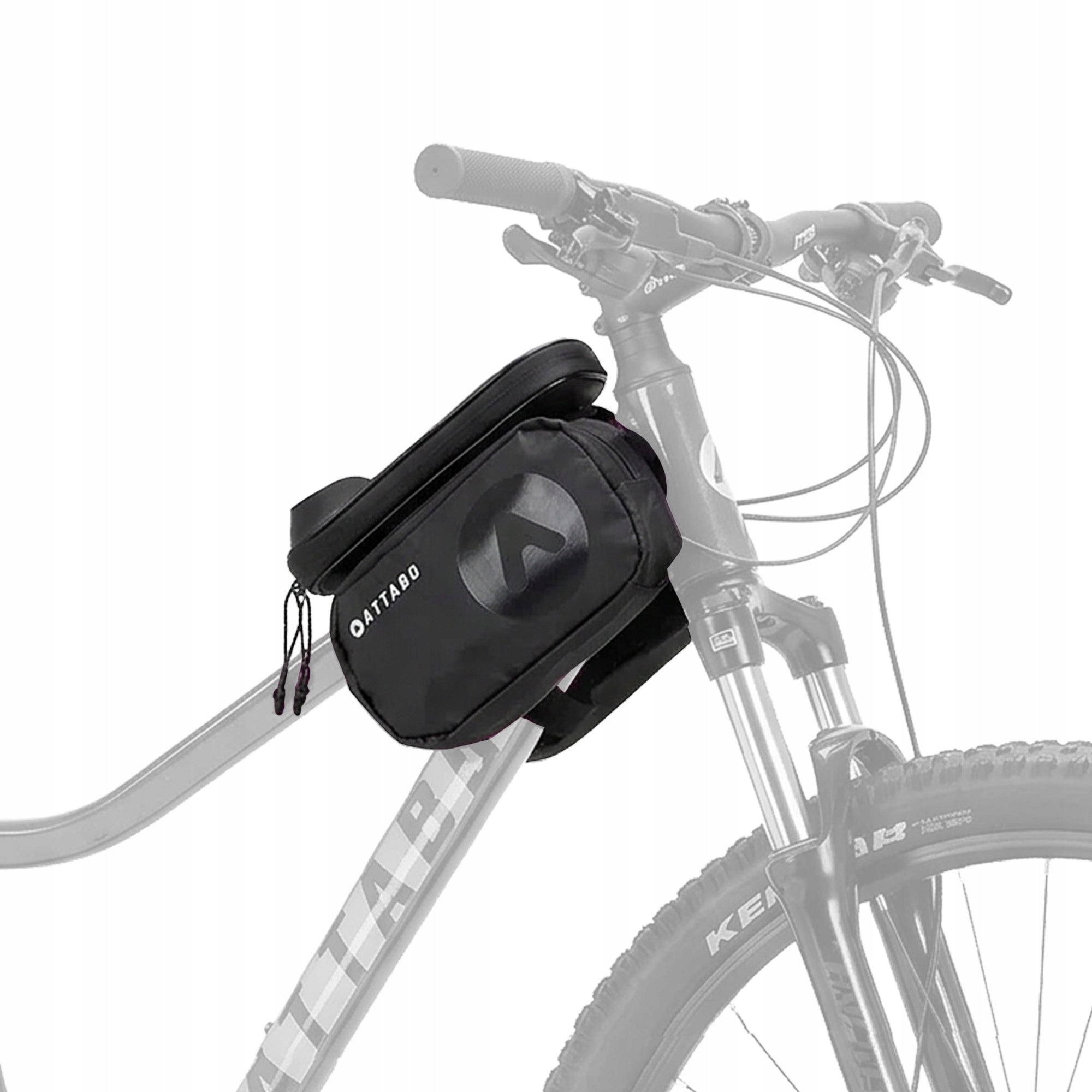 BICYCLE POUCH FRAME BAG ATTABO NAVIPACK WATERPROOF PHONE HOLDER