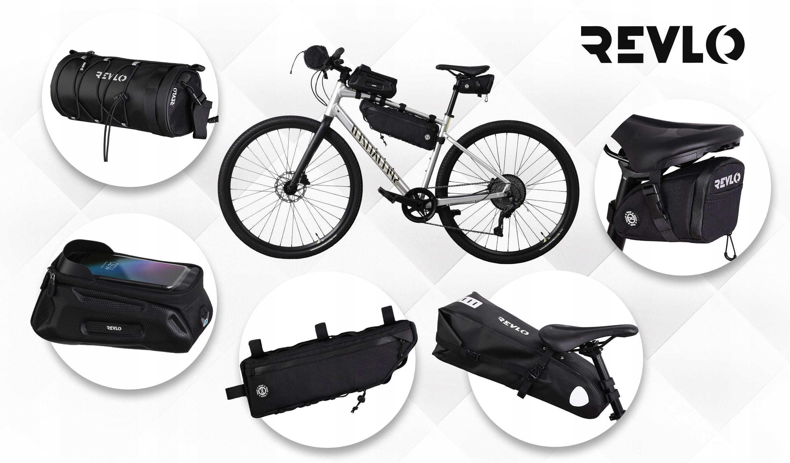 BICYCLE POUCH FRAME BAG BICYCLE WATERPROOF LARGE ROOMY 3 L Kind universal