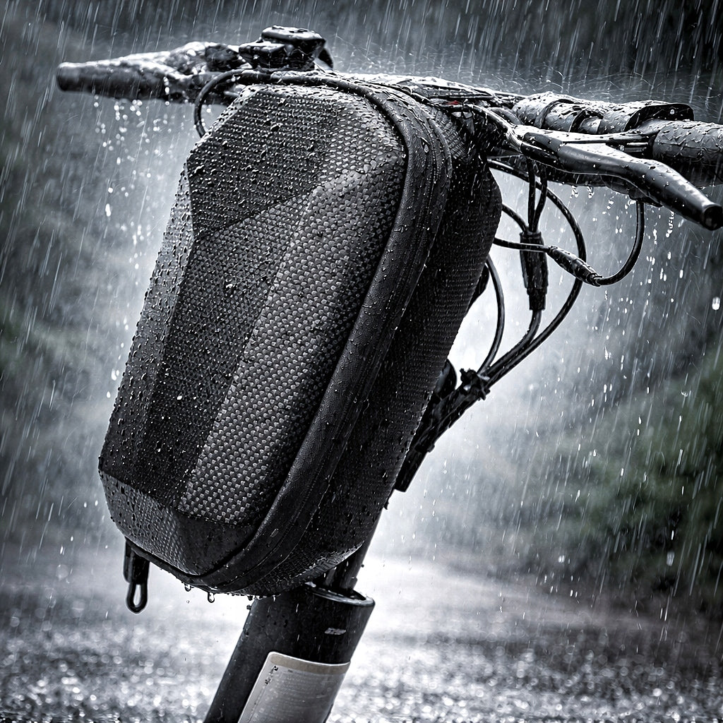 BICYCLE POUCH FRONT HANDLEBAR BAG ORGANIZER WATERPROOF BIKE Capacity 3 l