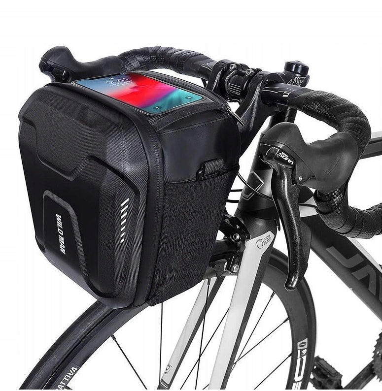 BICYCLE POUCH + PHONE HOLDER - BICYCLE BAG WATERPROOF HANDLEBARS Manufacturer code PT-595958