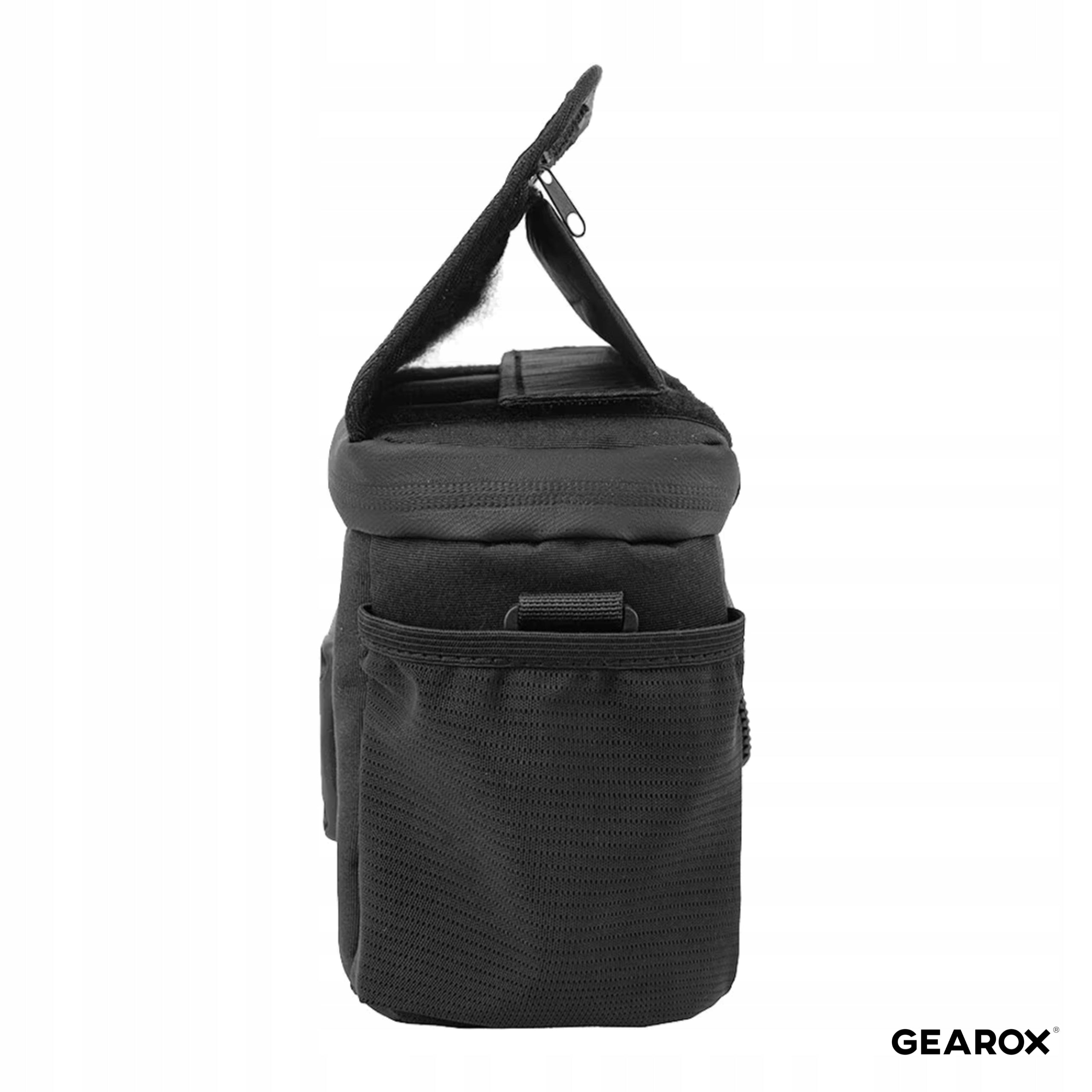 BICYCLE POUCH PHONE HOLDER FRONT WATERPROOF VELCRO HOLDER Model Gearox SAKWA ROWEROWA NA KIEROWNICĘ TELEFON BIDON