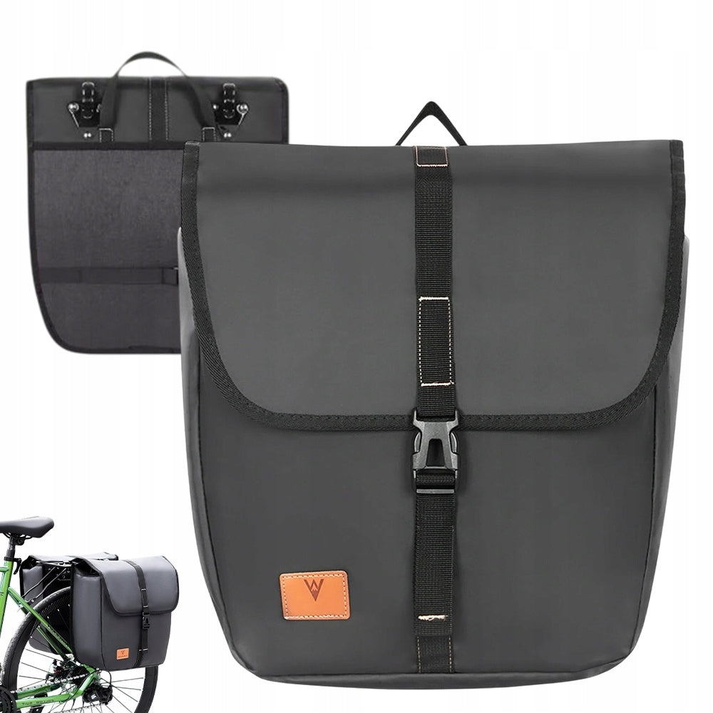 BICYCLE POUCH REAR BAG FOR TRUNK LARGE 20L SIDE TRUNKS WATERPROOF