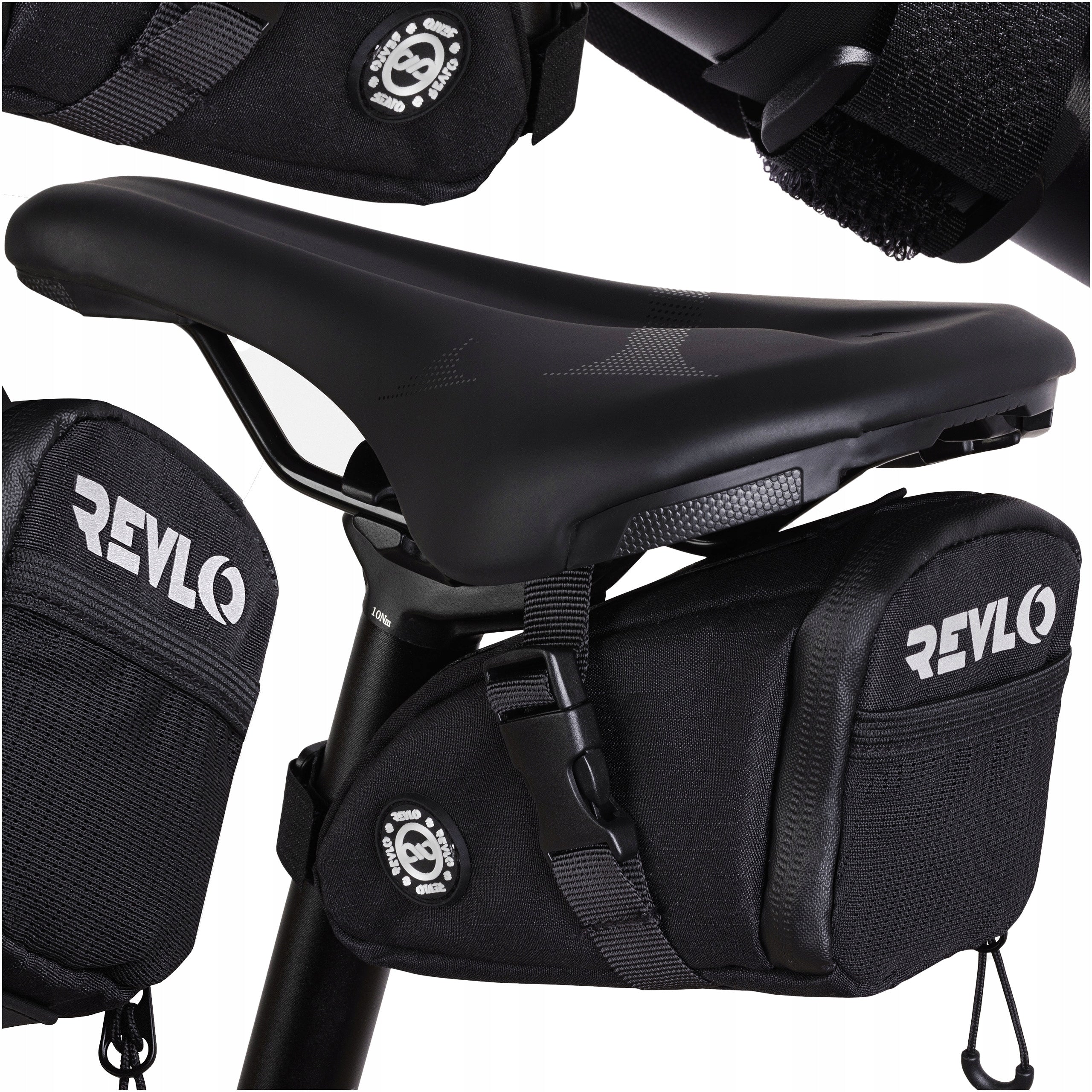 BICYCLE POUCH SEAT BAG FOR BICYCLE REFLECTIVE WATER-RESISTANT 1,2 L