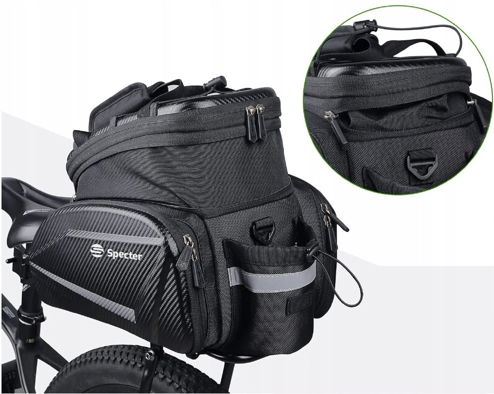 BICYCLE POUCH SPECTER 3W1 14L 17L 35L WATERPROOF BAG LUGGAGE CARRIER COVER Packaging status original