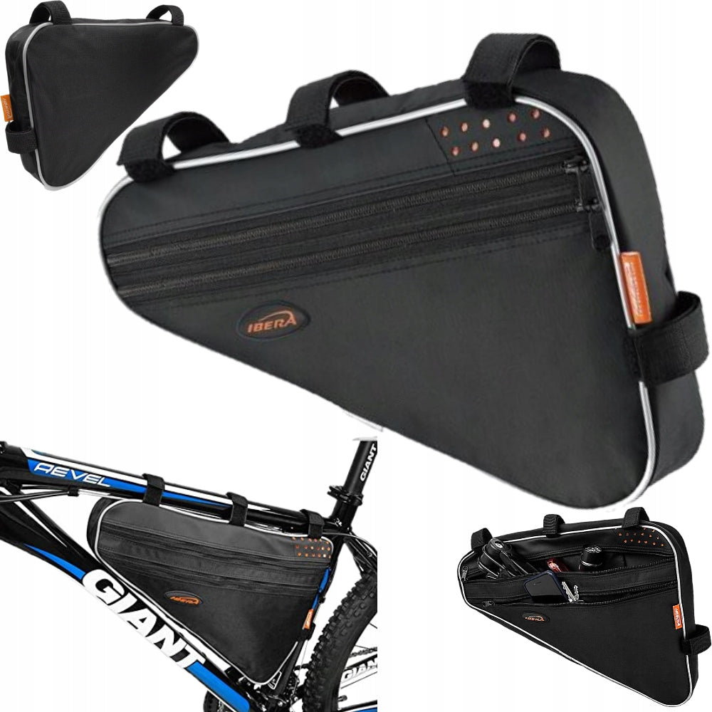 BICYCLE POUCH TRIANGULAR FRAME BAG XXL IBERA