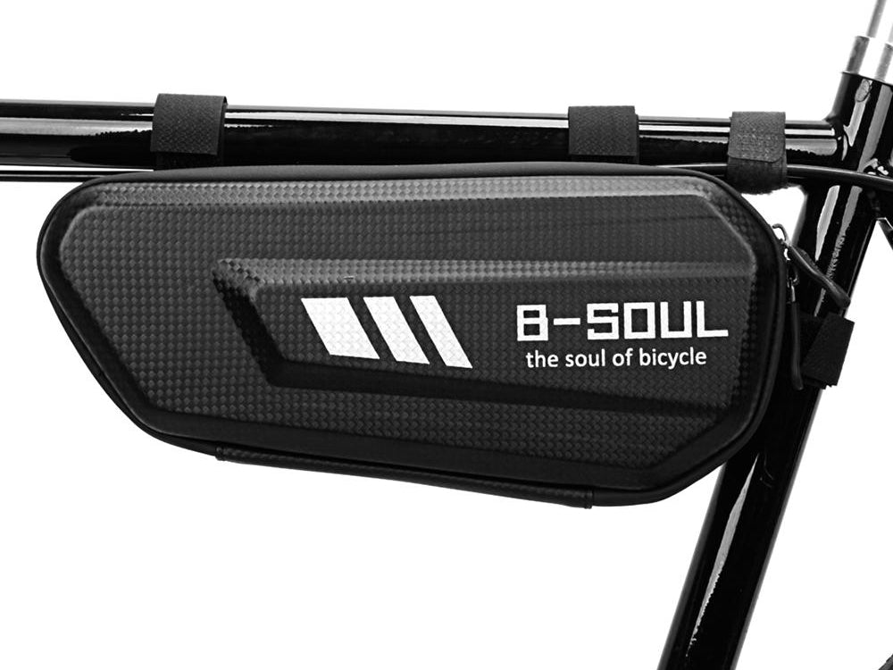 BICYCLE POUCH UNDER THE FRAME POUCH BIKE BAG WATERPROOF RIGID Color black